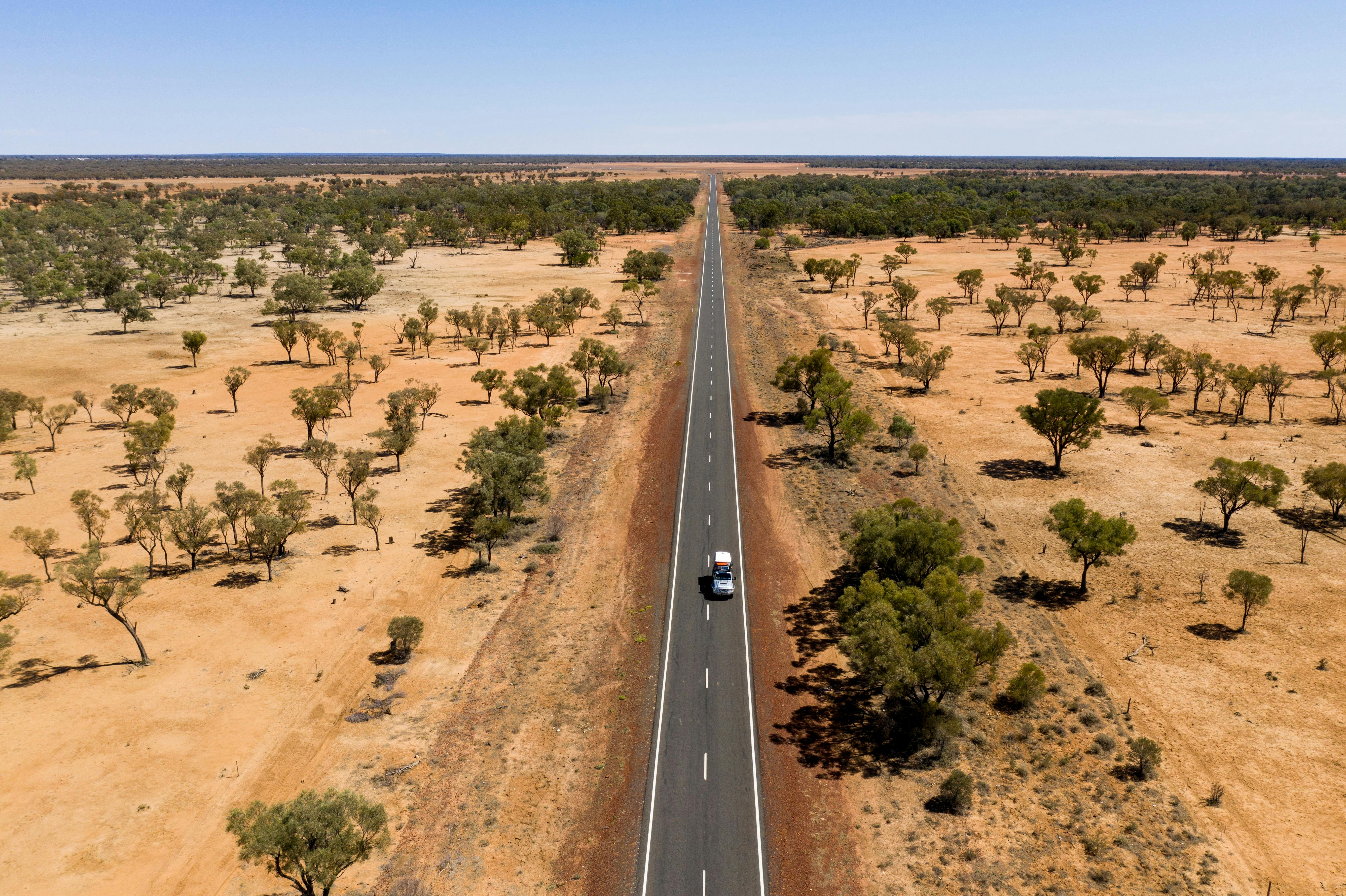 Driving Cunnamulla