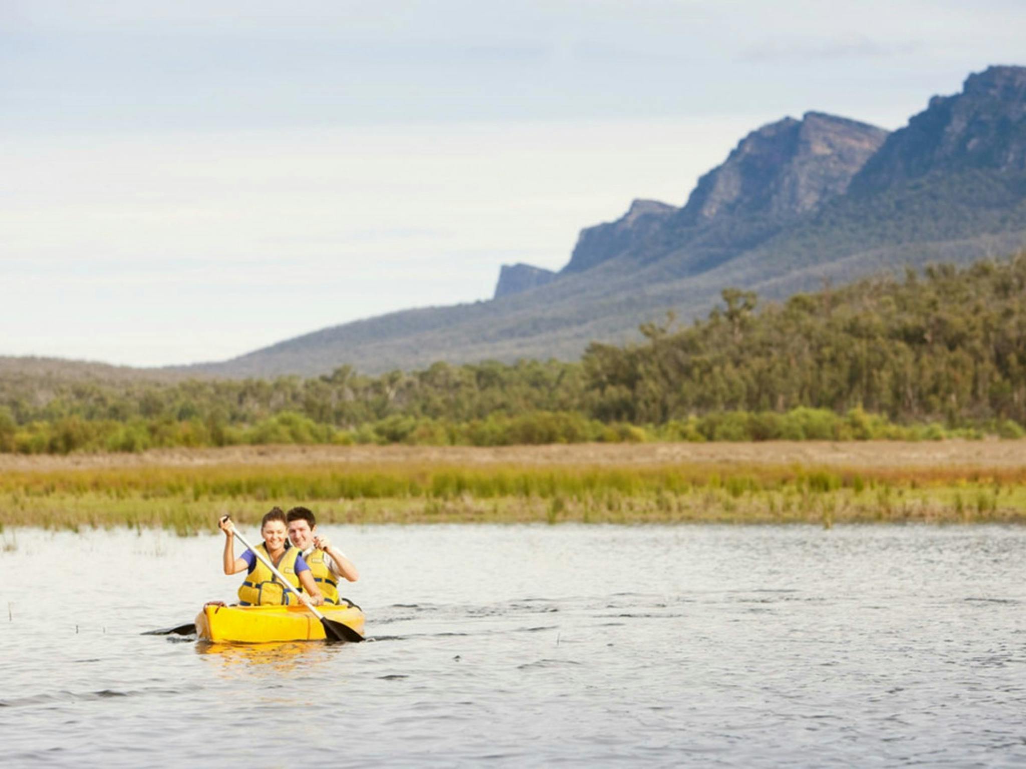 Canoeing Lake Bellfield