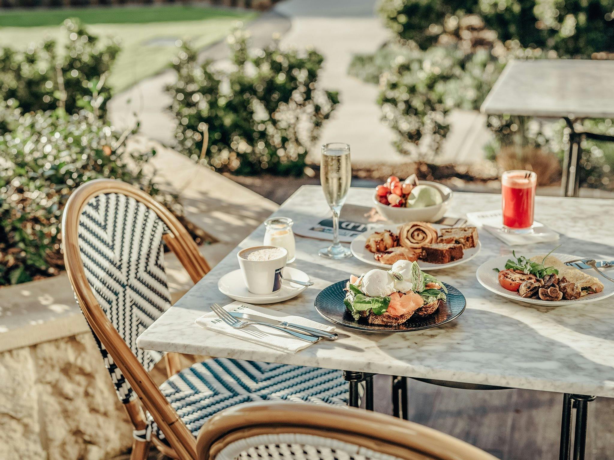 Sparkling Wine Breakfast