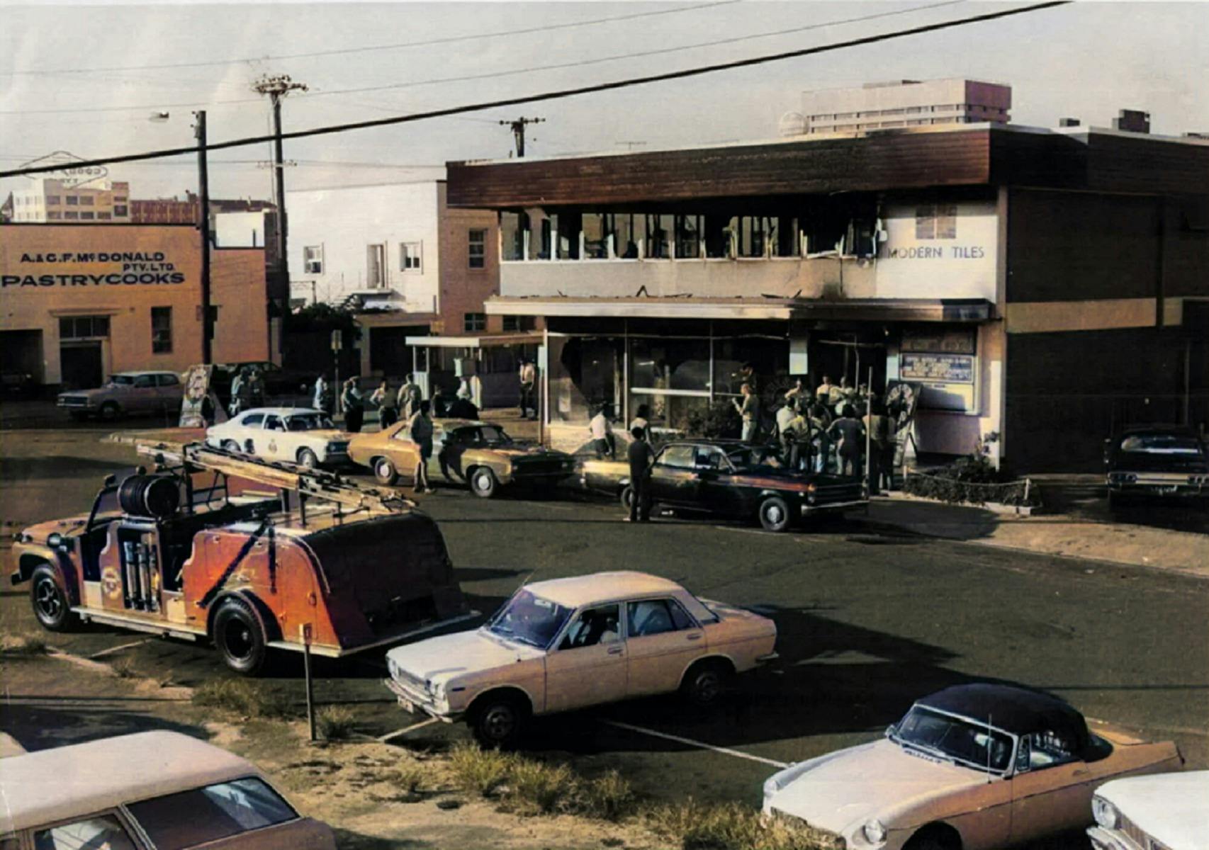 70s Crime Scene Colorized