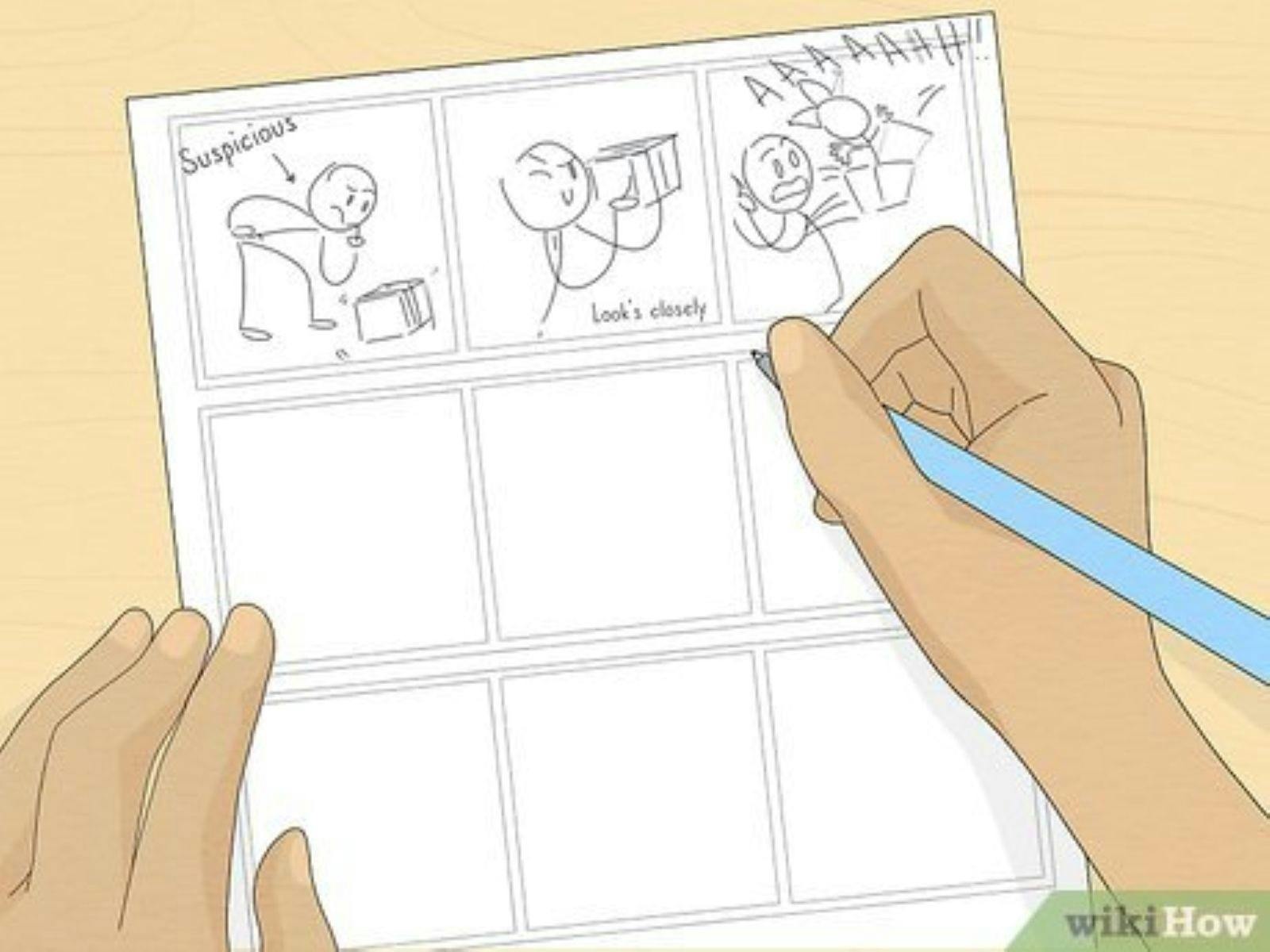 Image of comic drawing