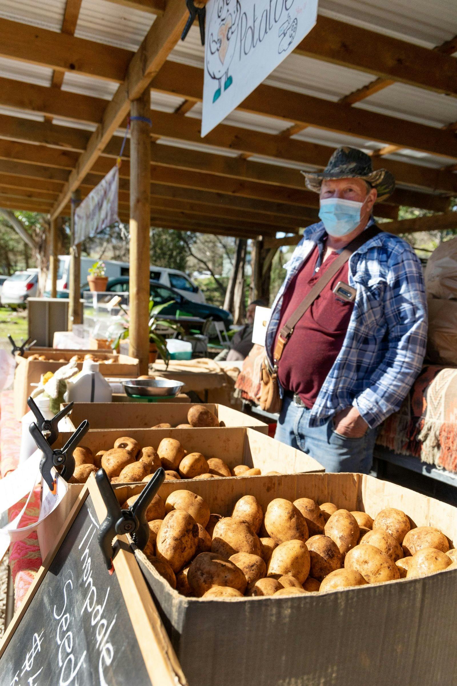 Kongwak - Potato sales