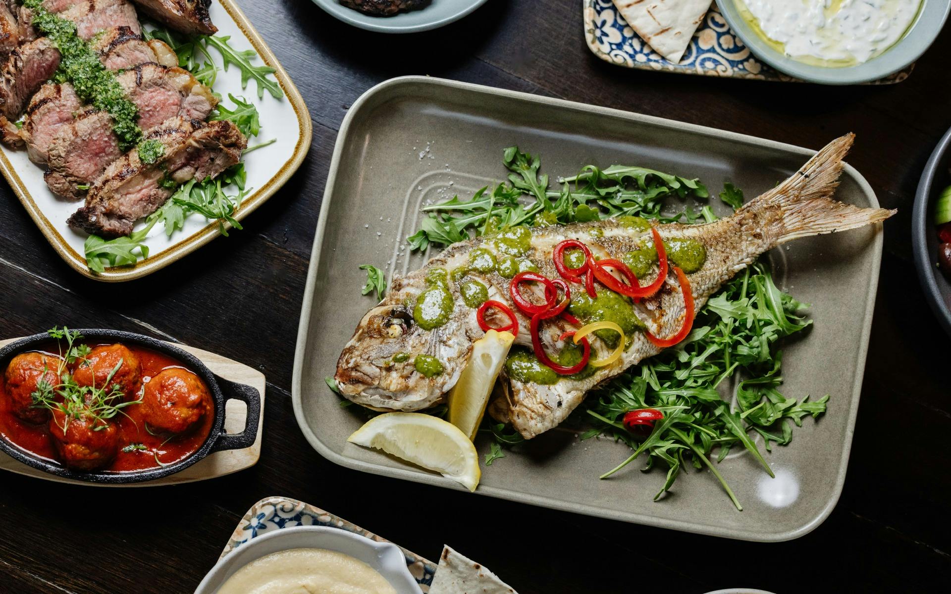 Mezze at Peppers Hunter Valley Restaurant