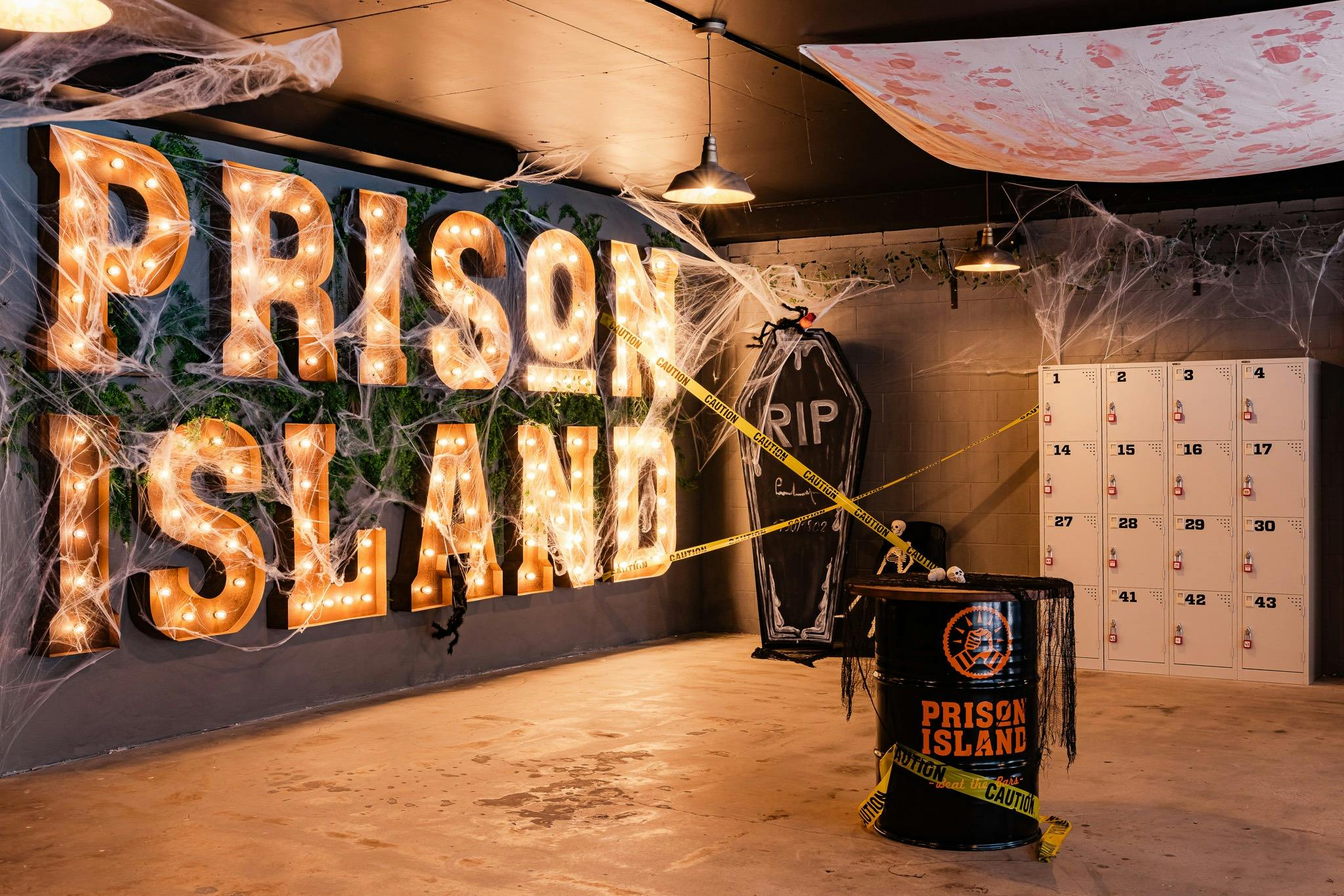 Halloween experience Brisbane at Prison Island