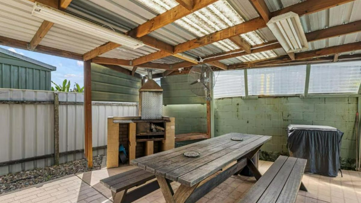 Outdoor BBQ Area