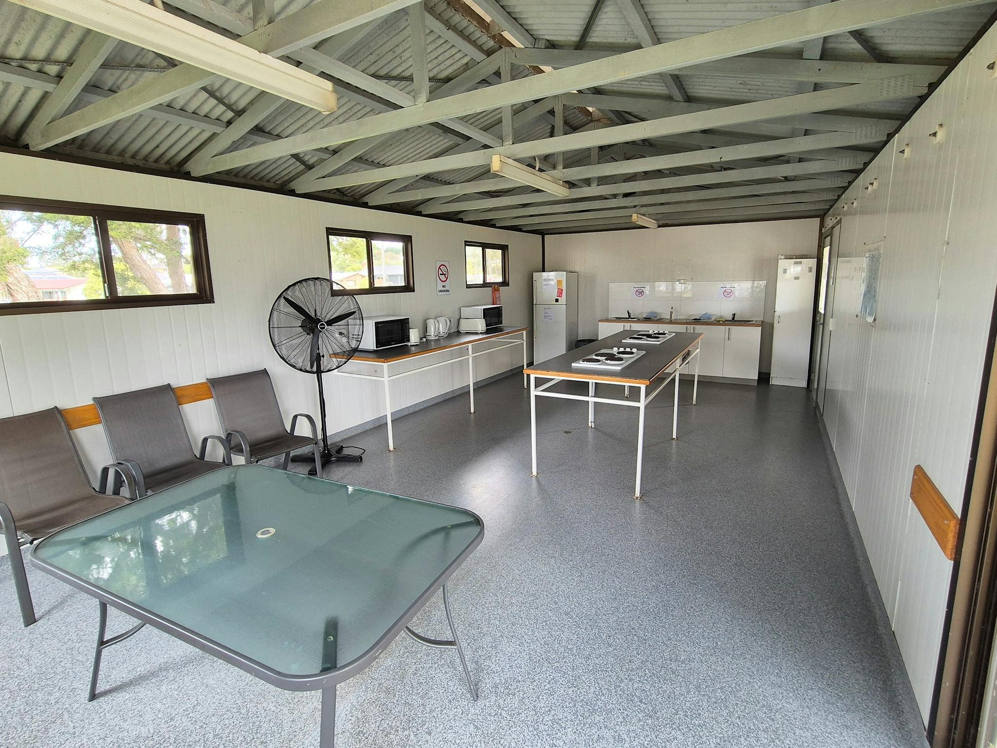 Camp Kitchen Interior