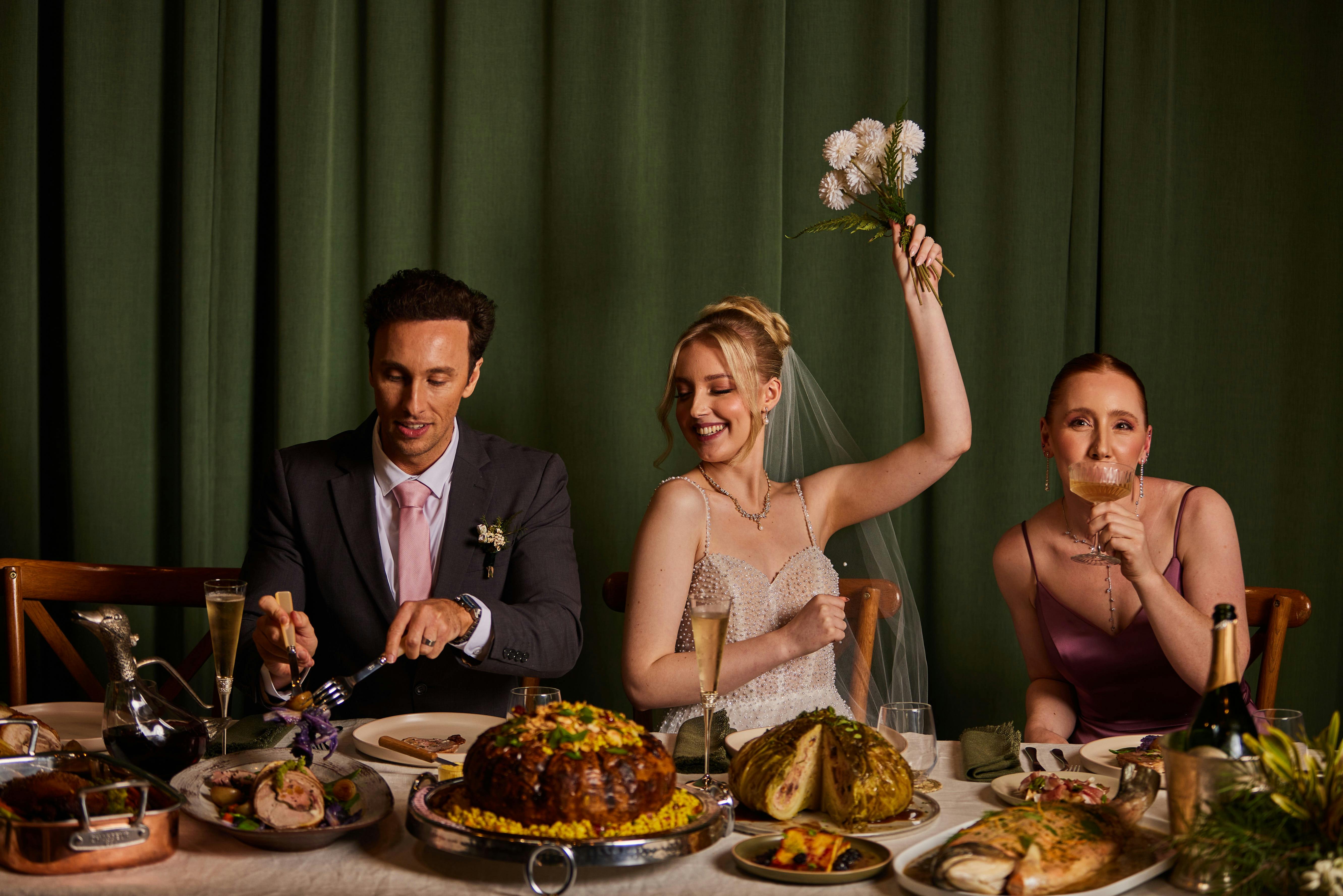 wedding, love, eat, dance