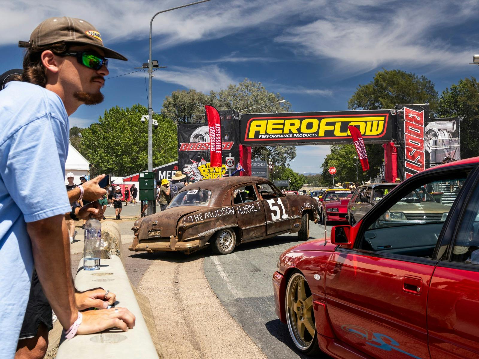 Aeroflow Cruise Route at Summernats