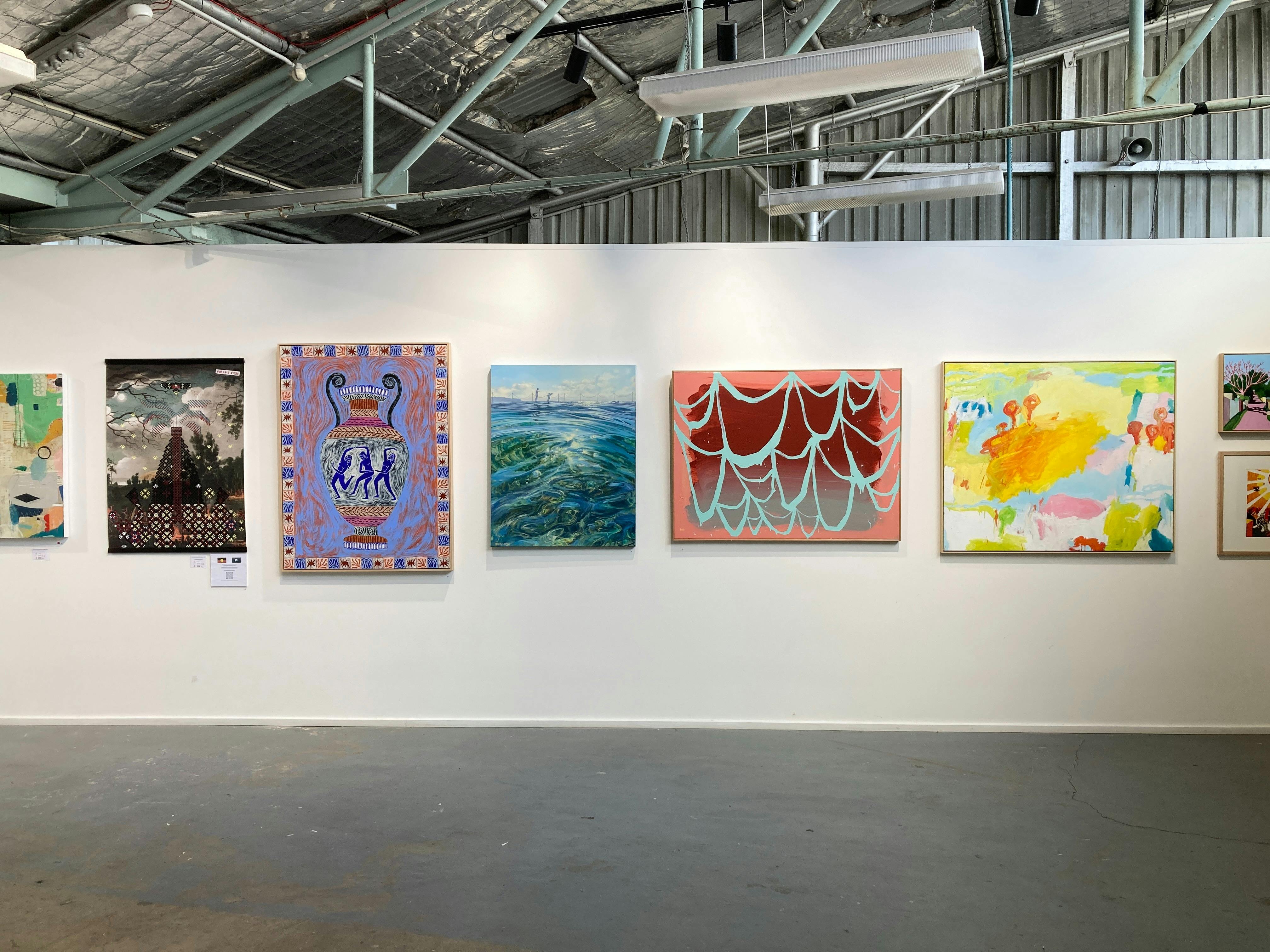 Exhibition view of artworks NAS