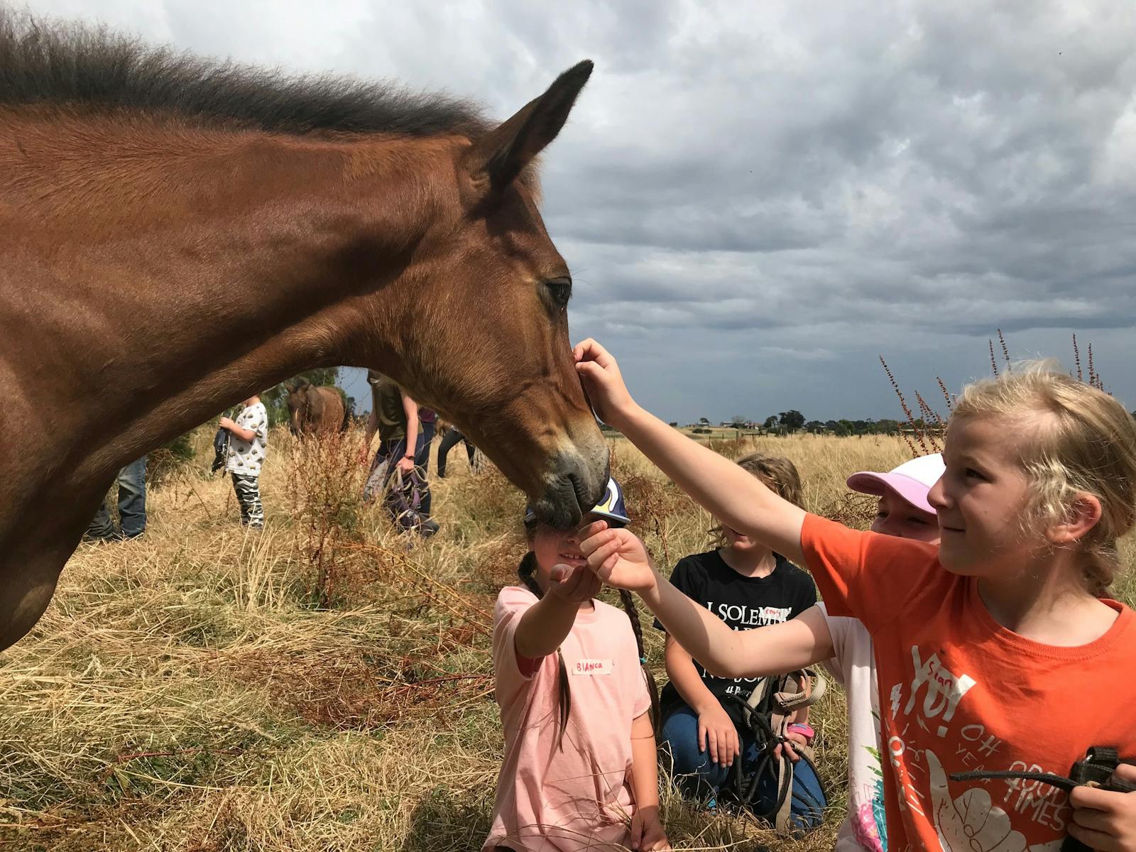 Connecting on the ground around obstacles before riding