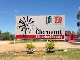 Clermont Historical Centre Sign