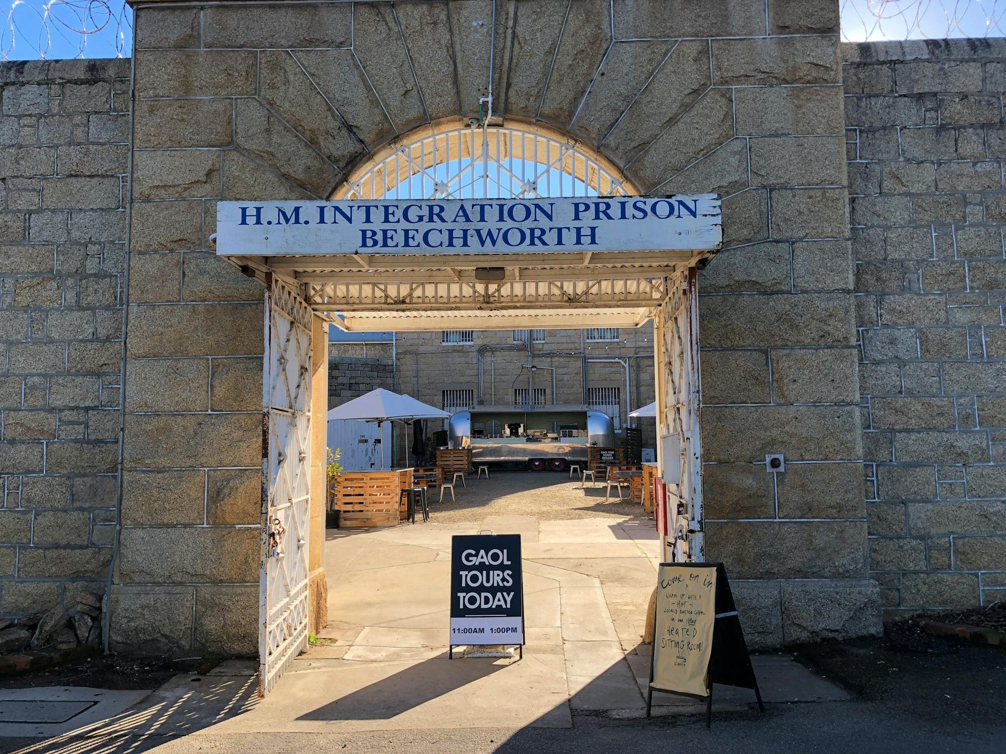 Front Gates Old Beechworth Gaol