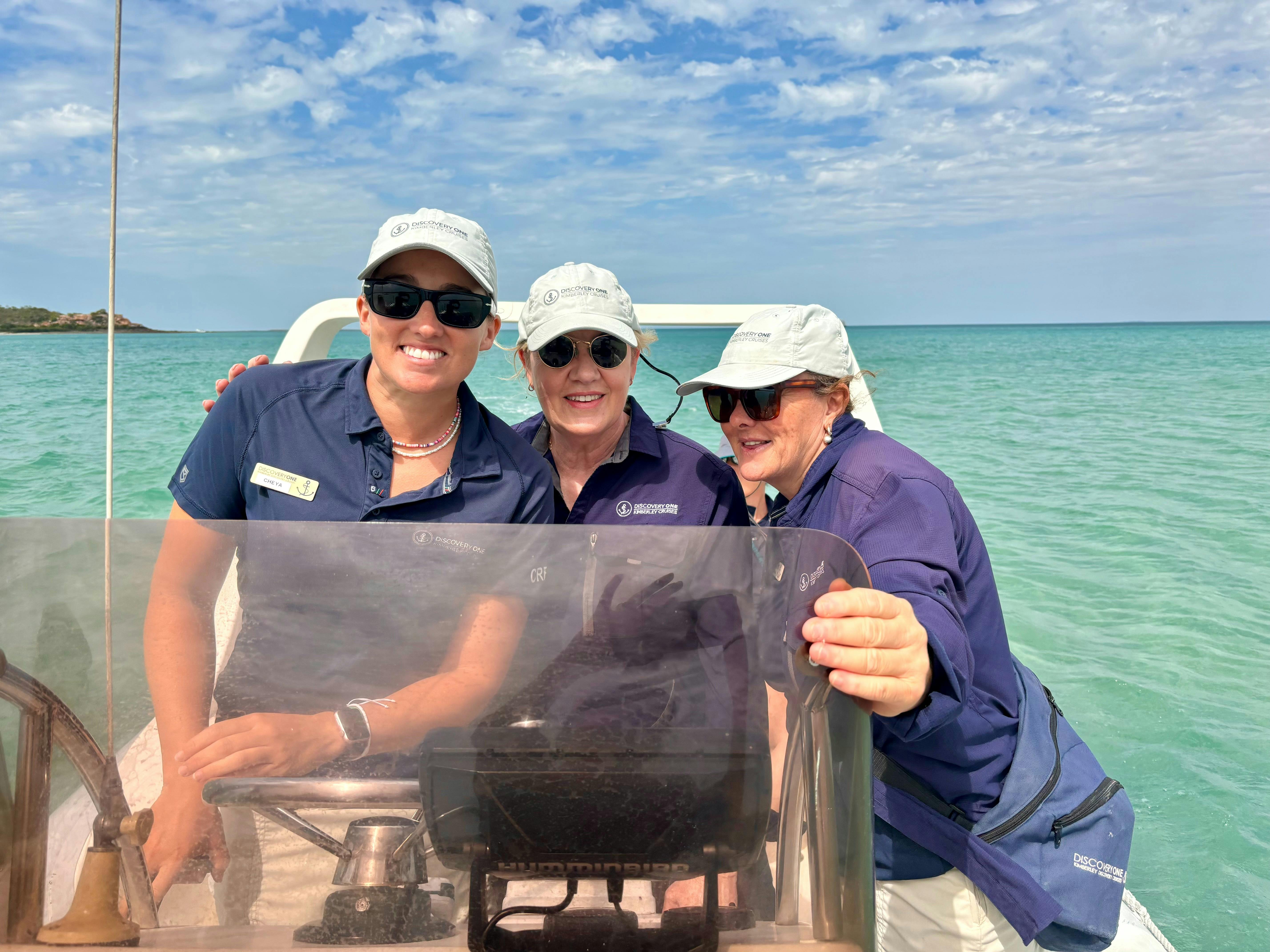 Our competent and beautiful crew