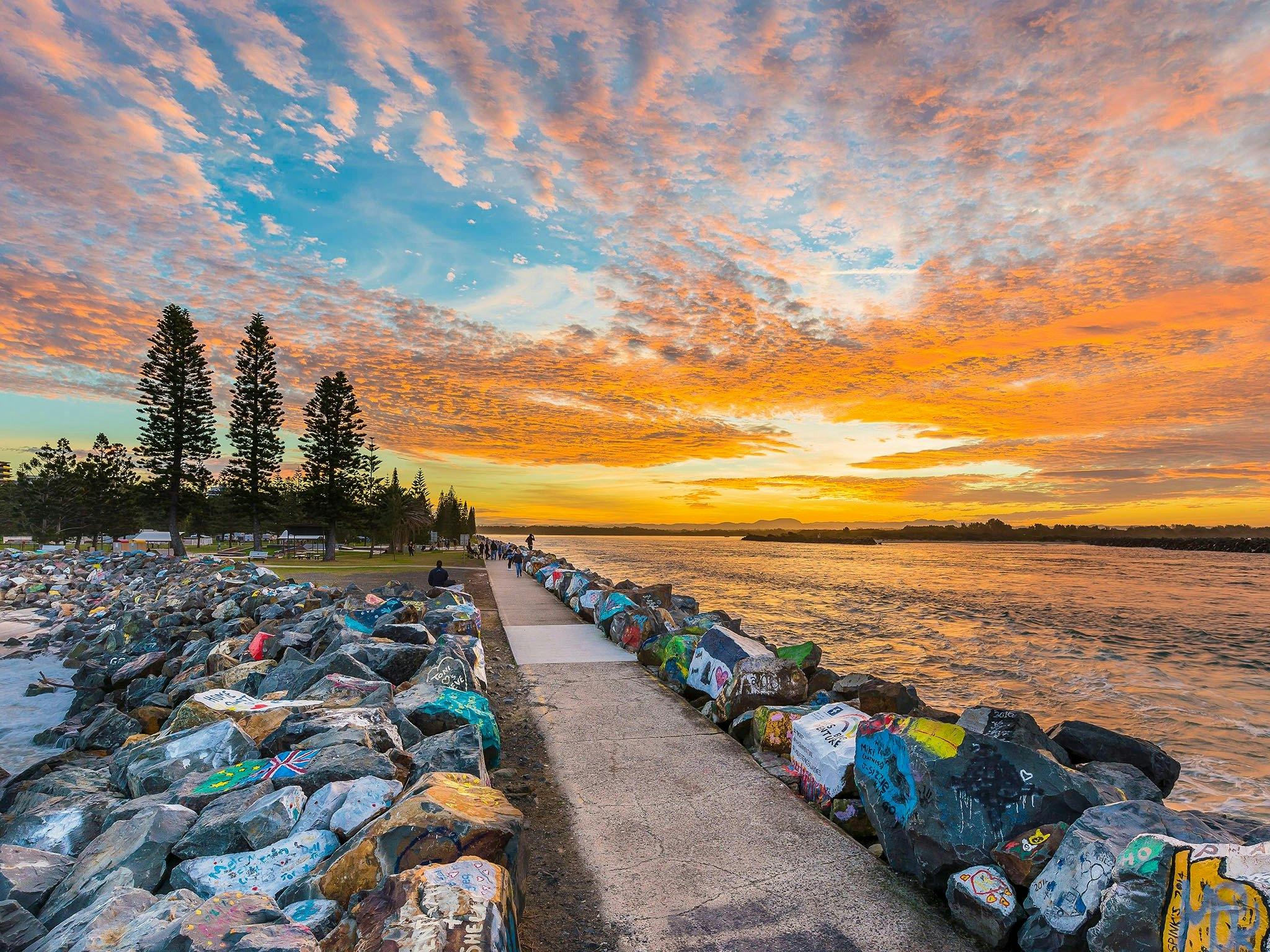 Town Beach Breakwall Skate Park