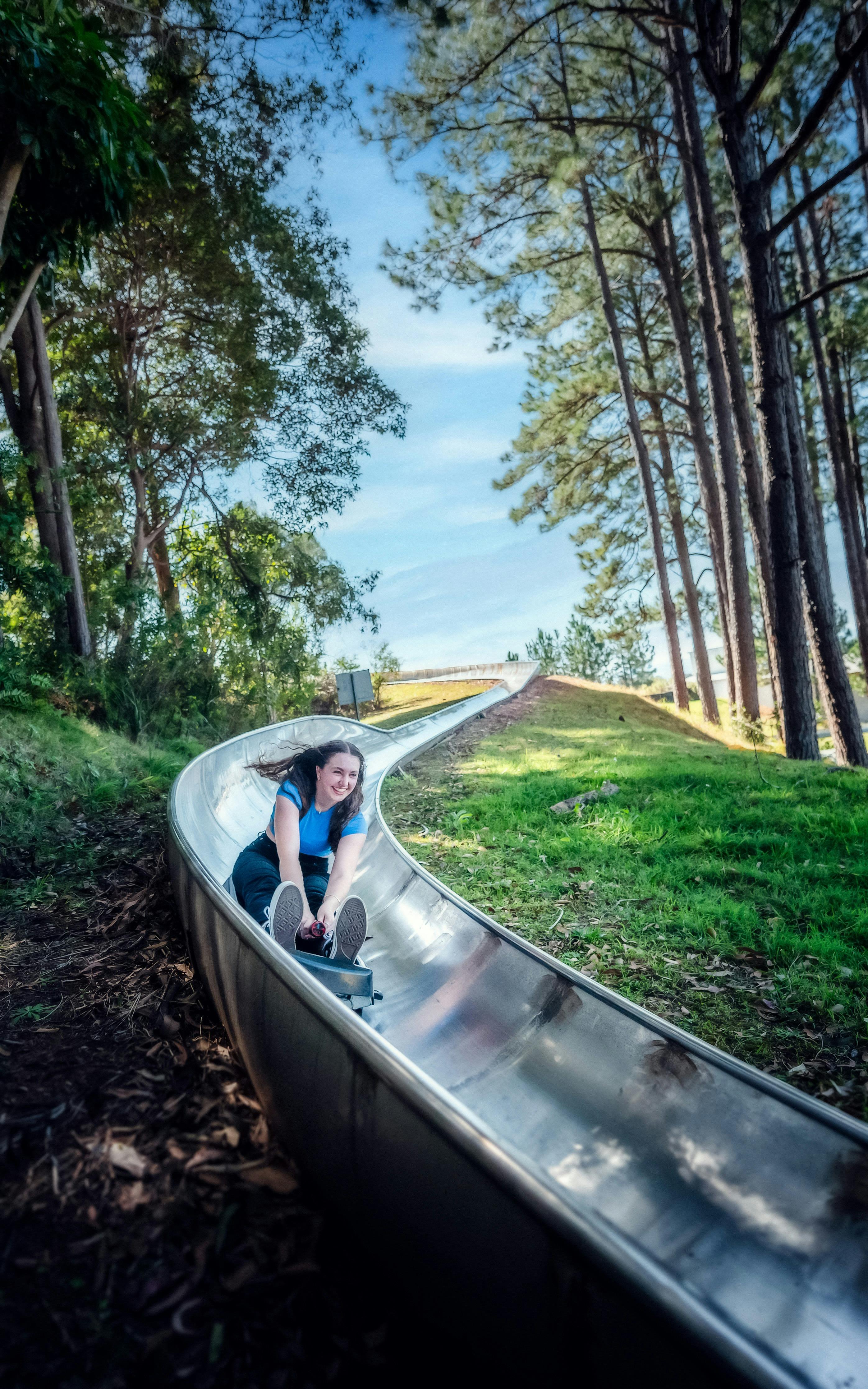 Toboggan Ride at The Big Banana Fun Park