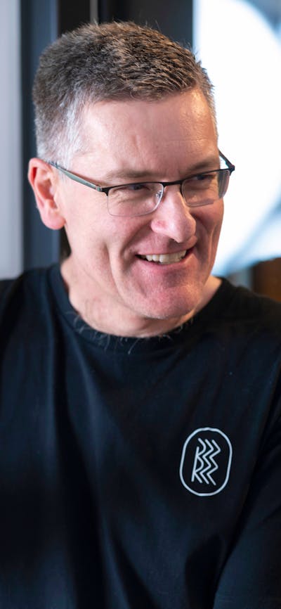 Clyde Morton explaining how the still works.