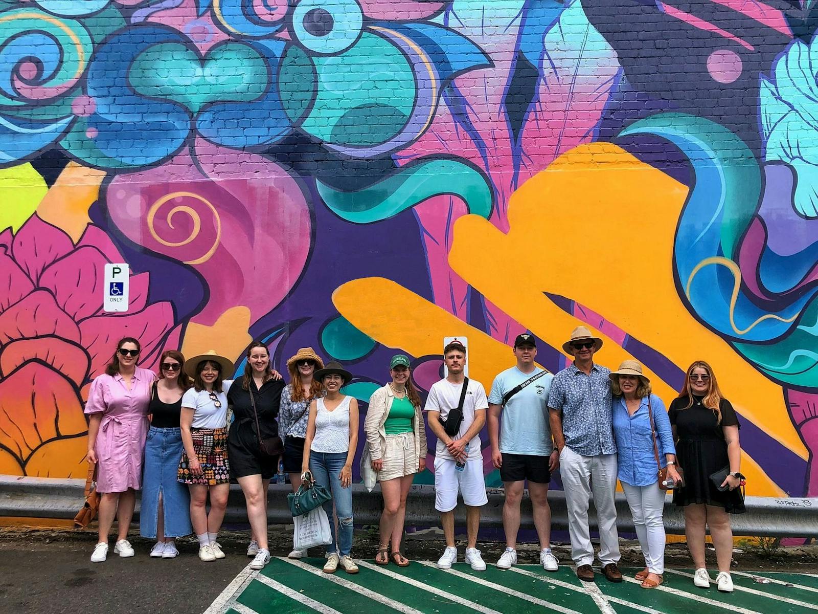 ニュータウンのストリートアート