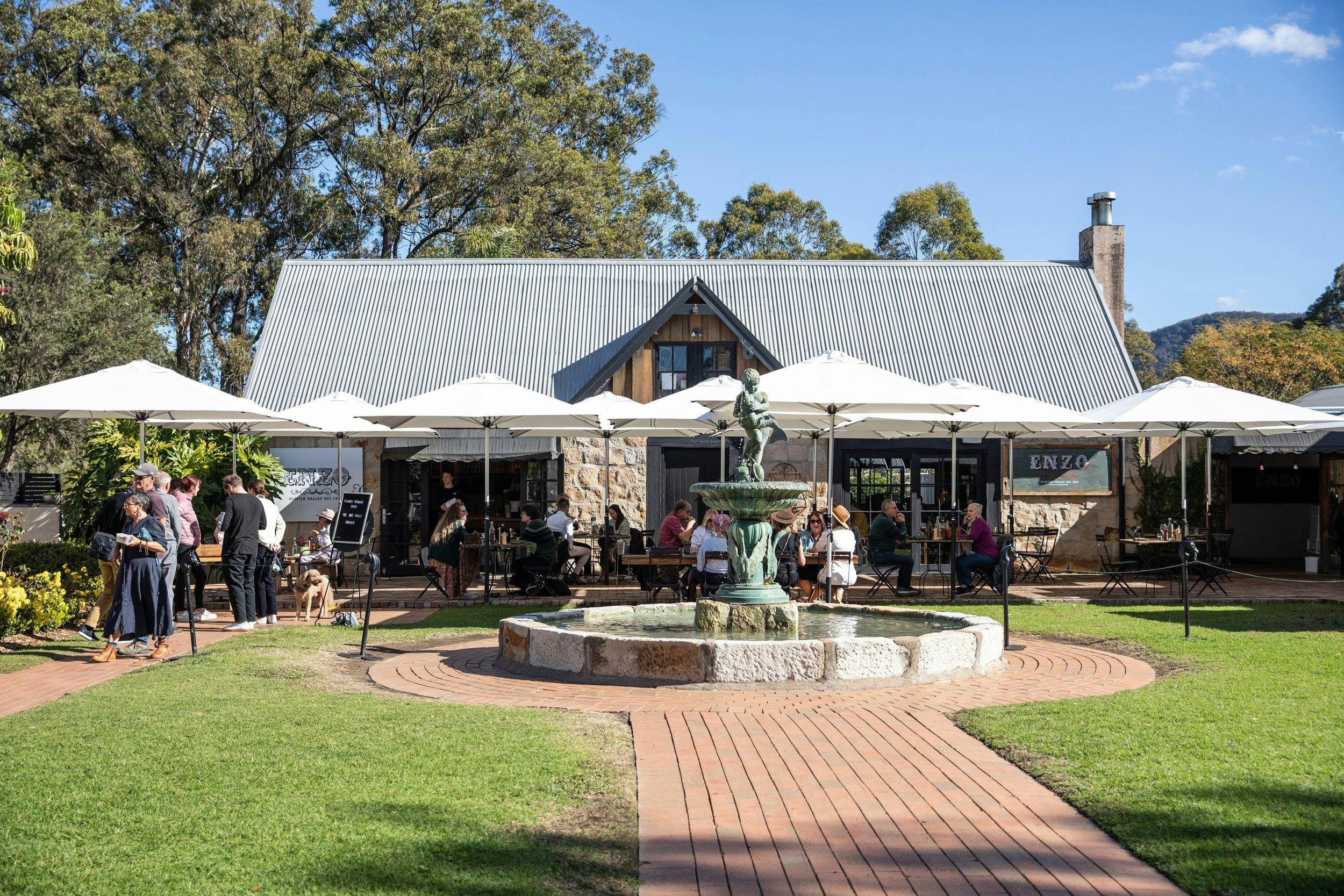 Gourmet lunch option in Pokolbin