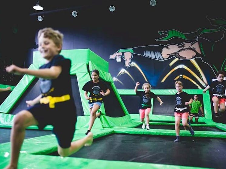 Kids at Flip Out