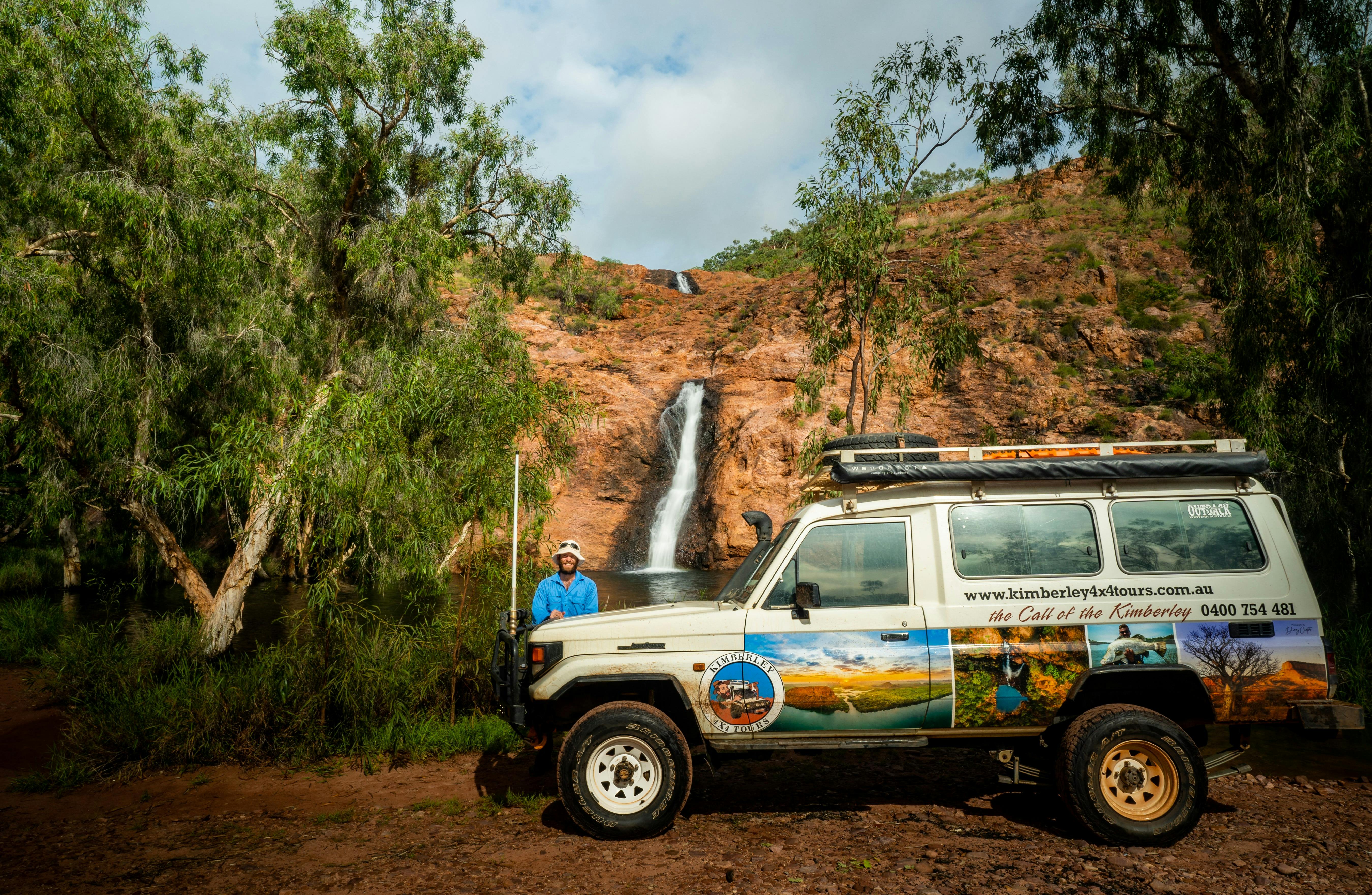 Freshwater swimming holes are always popular on our tours