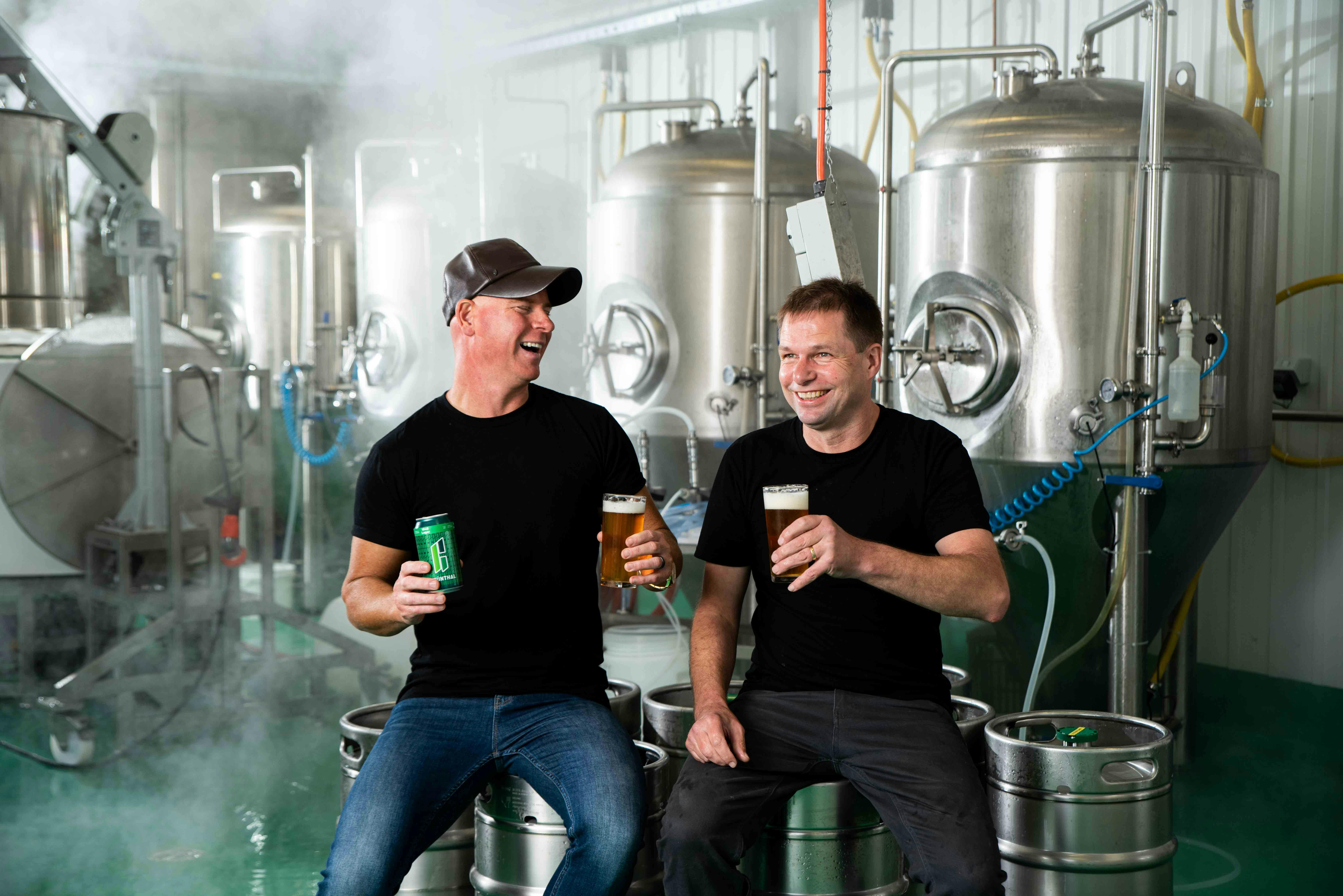 Brewers in Grunthal Micro Brewery