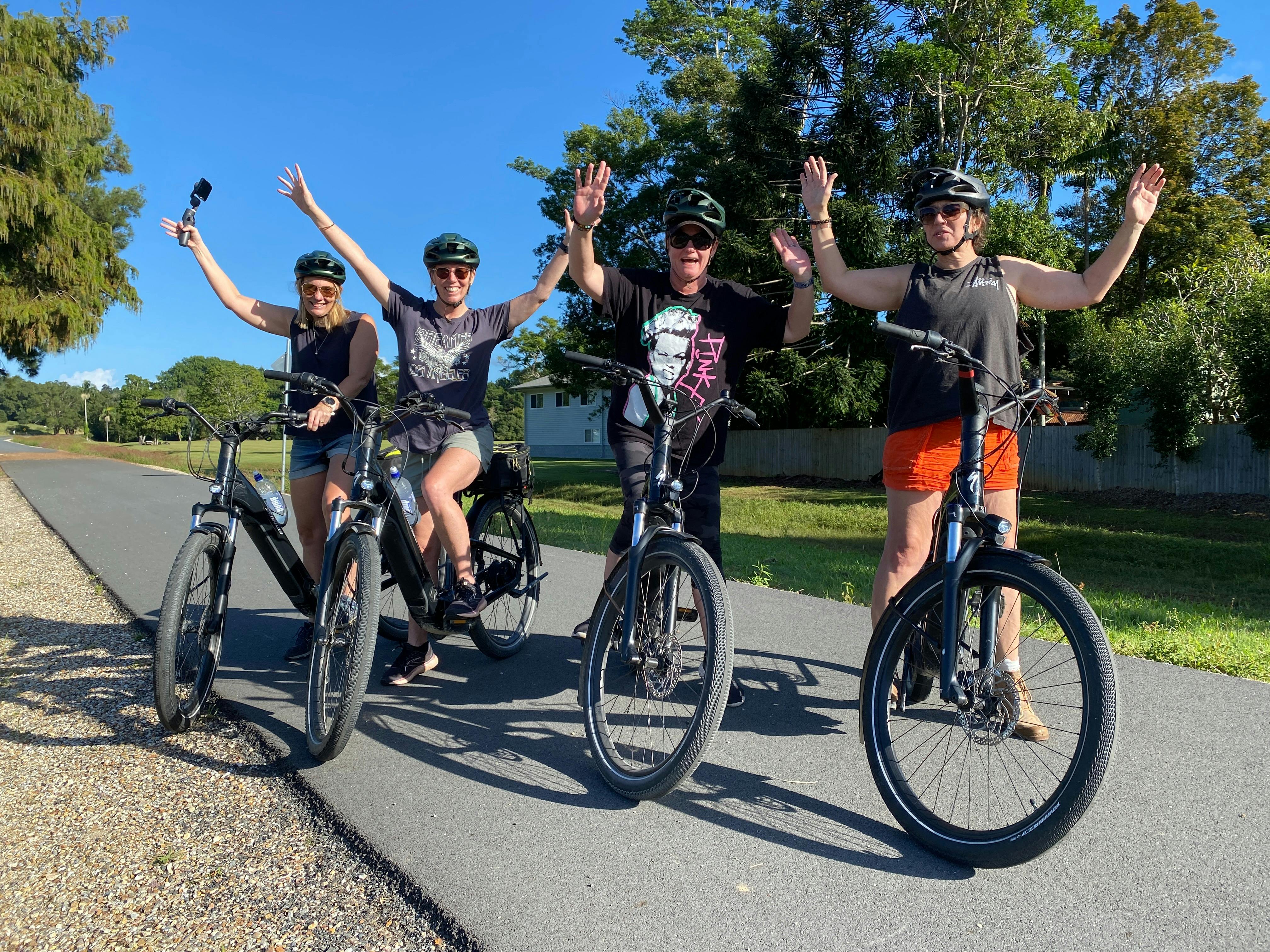 Hire Bike Fun riding the Northern Rivers trails
