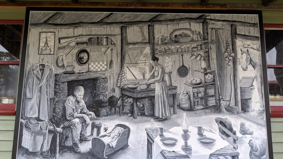 Mural by Franco Arcidiacono.