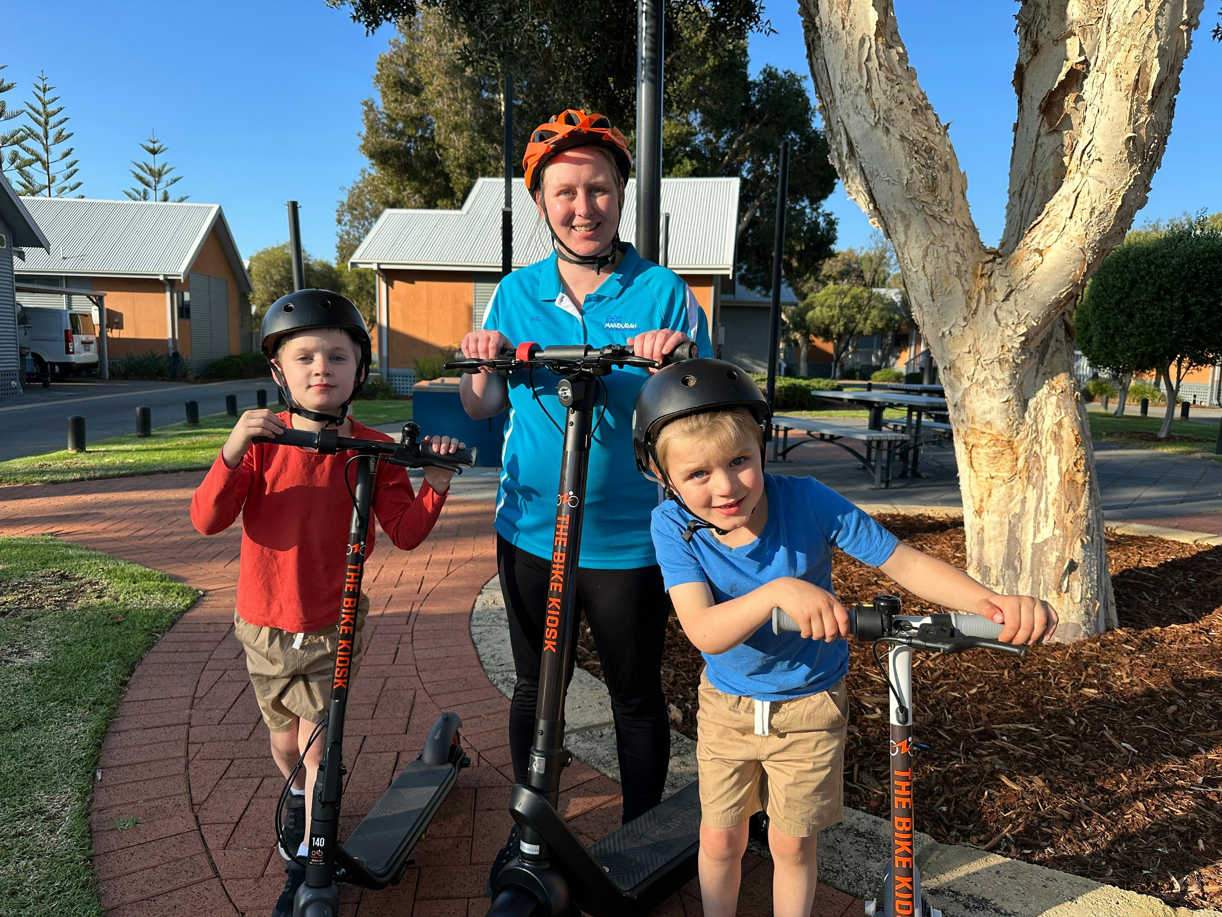 eScooters are fun for the whole family