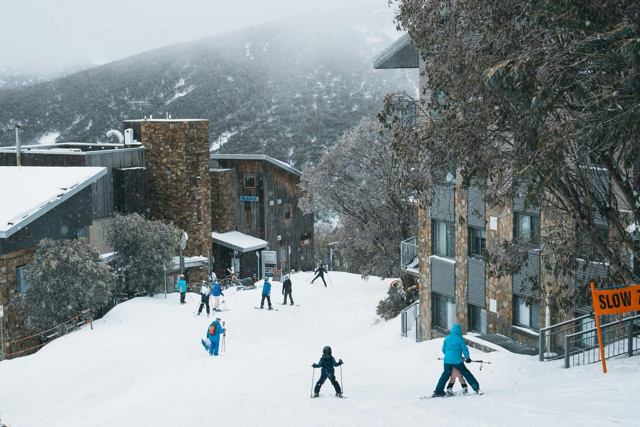 Ski the mountain at Falls Creek