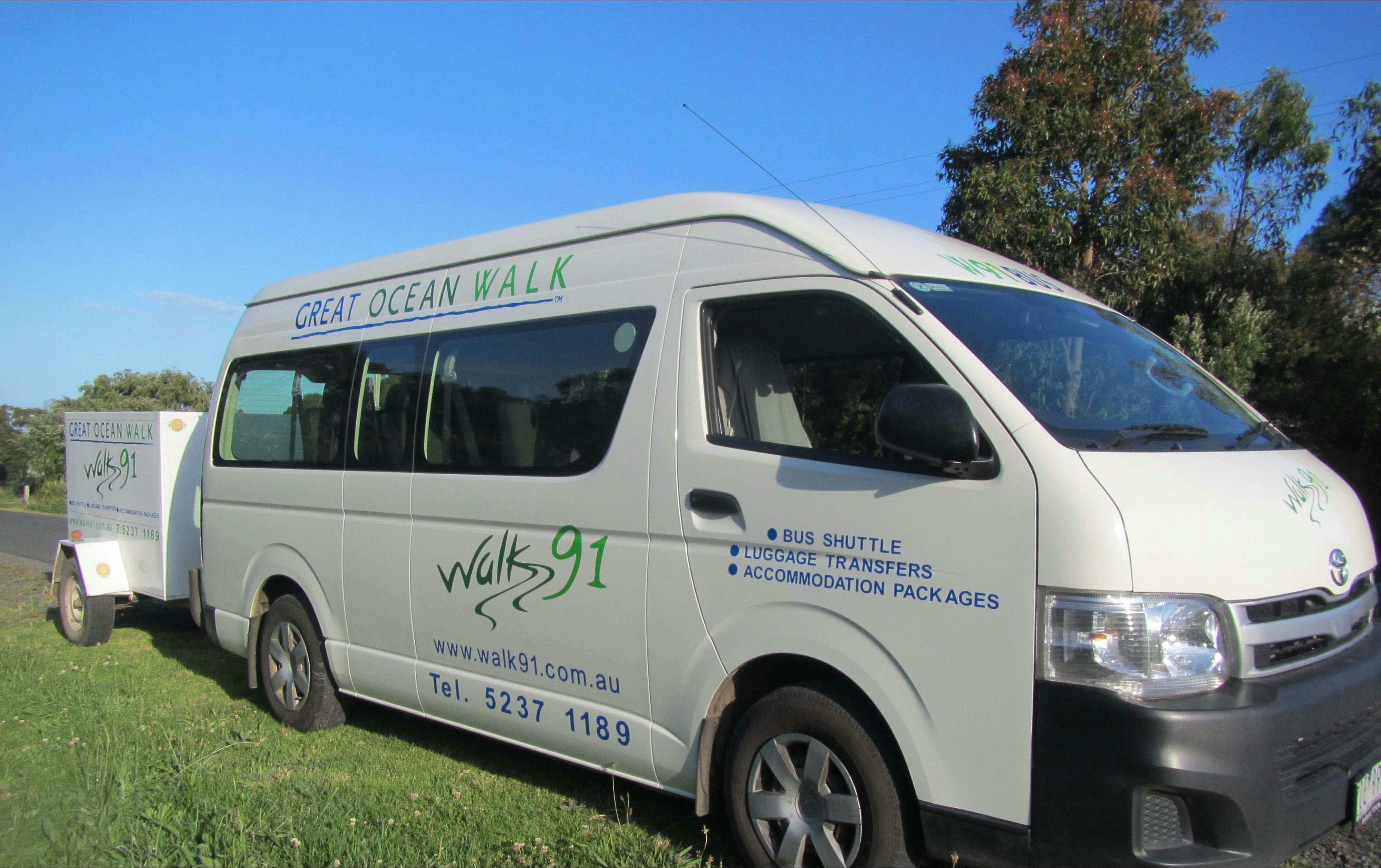 Walk 91 buses Great Ocean Walk
