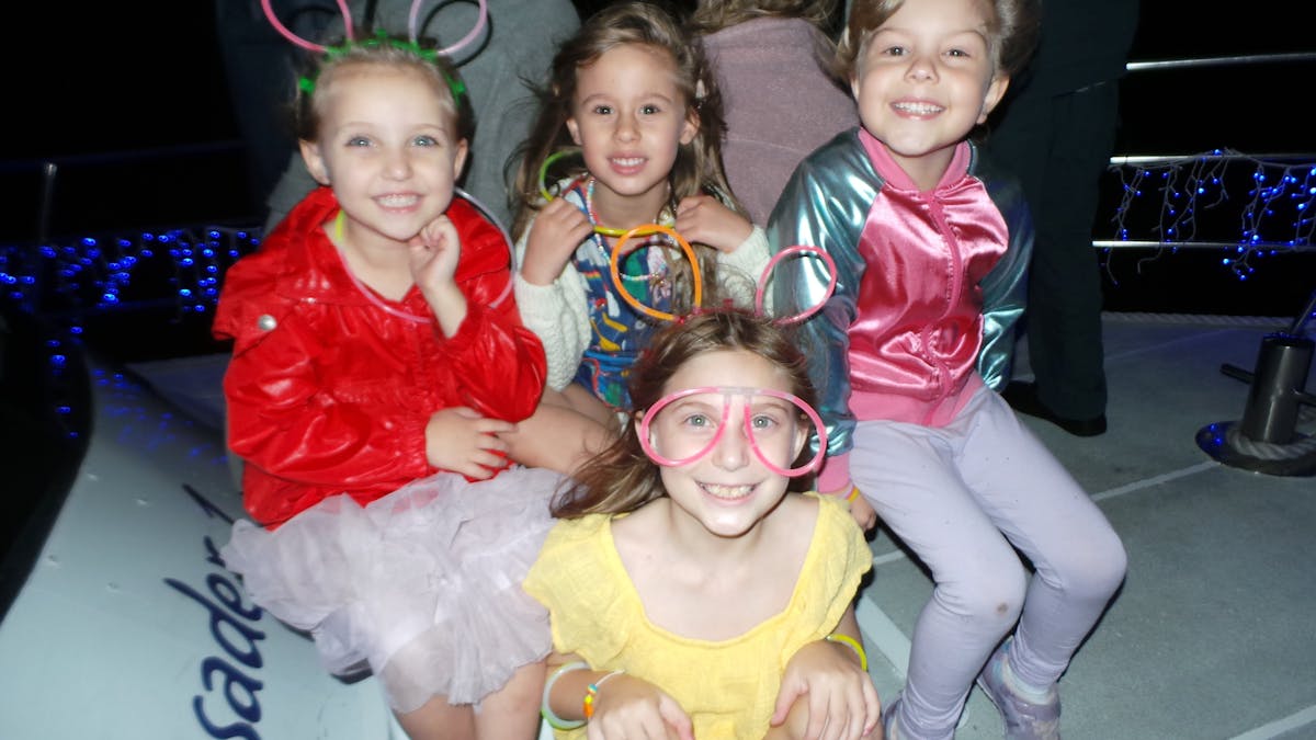 Kids enjoying themselves