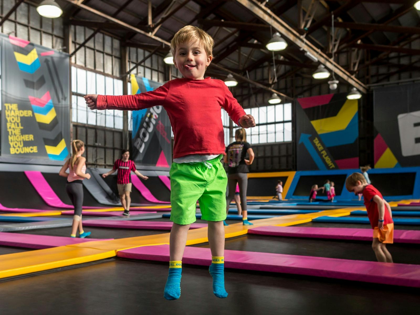 Unleash your free spirit at BOUNCE