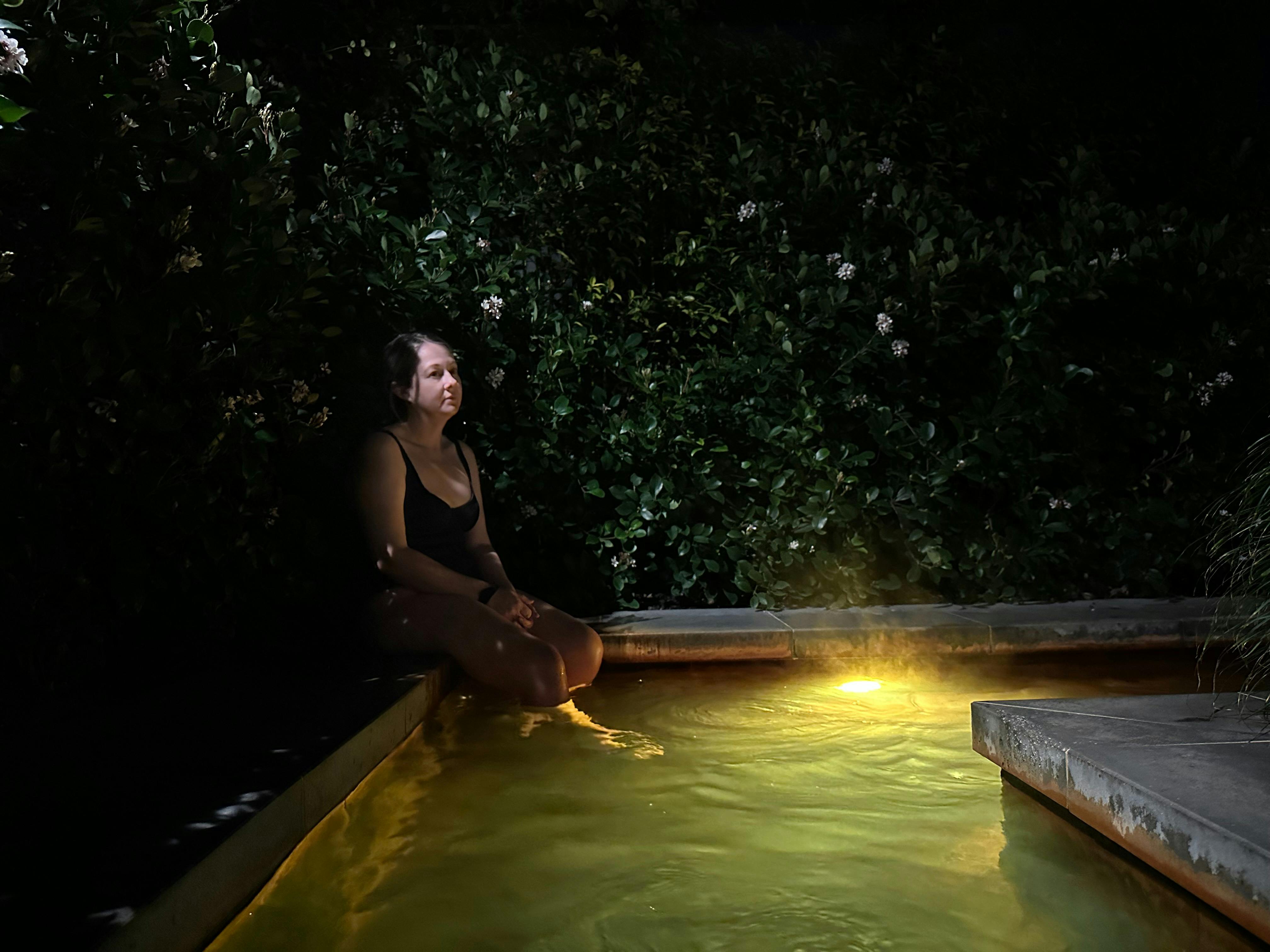 Foot Spa at Deep Blue Hot Springs Warrnambool