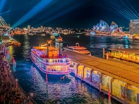 Vivid Sydney Showboat Dinner Cruise Cover Image