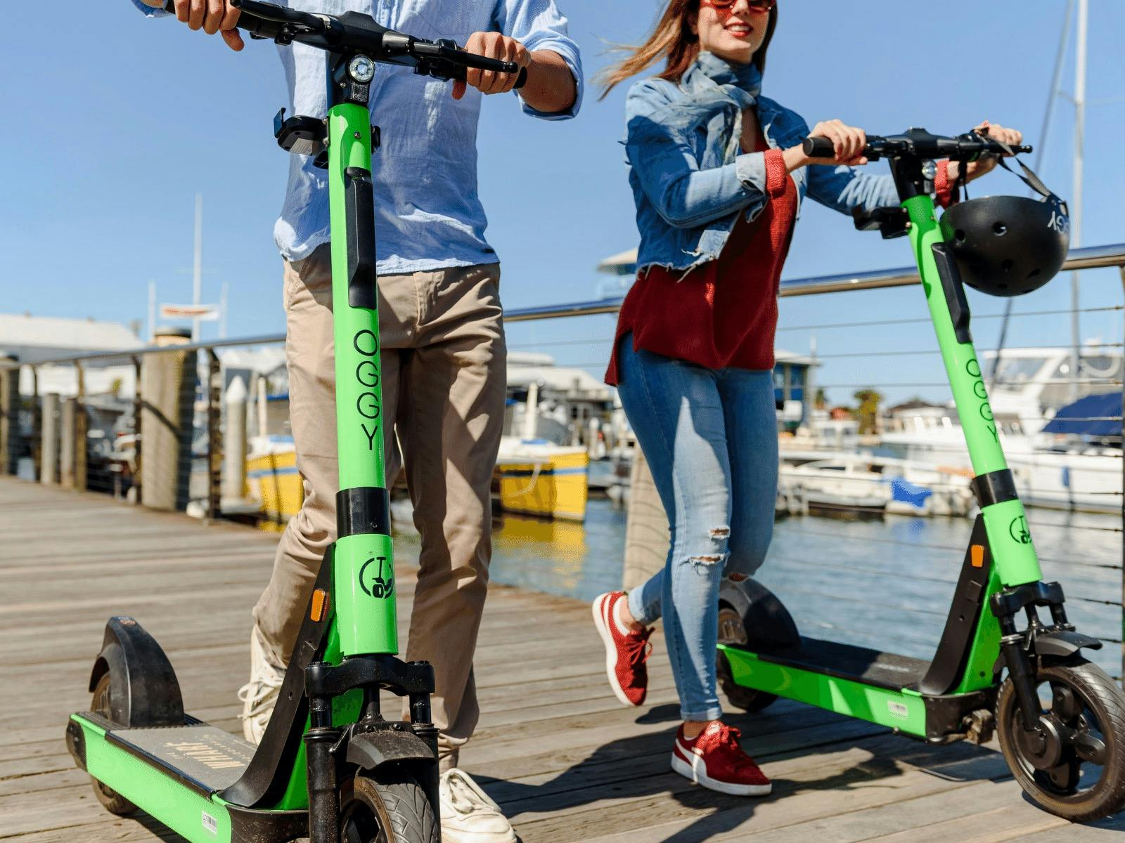 Oggy Scooters Hire Queensland