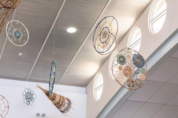 Weaving Sculptures- Airport Terminal Building