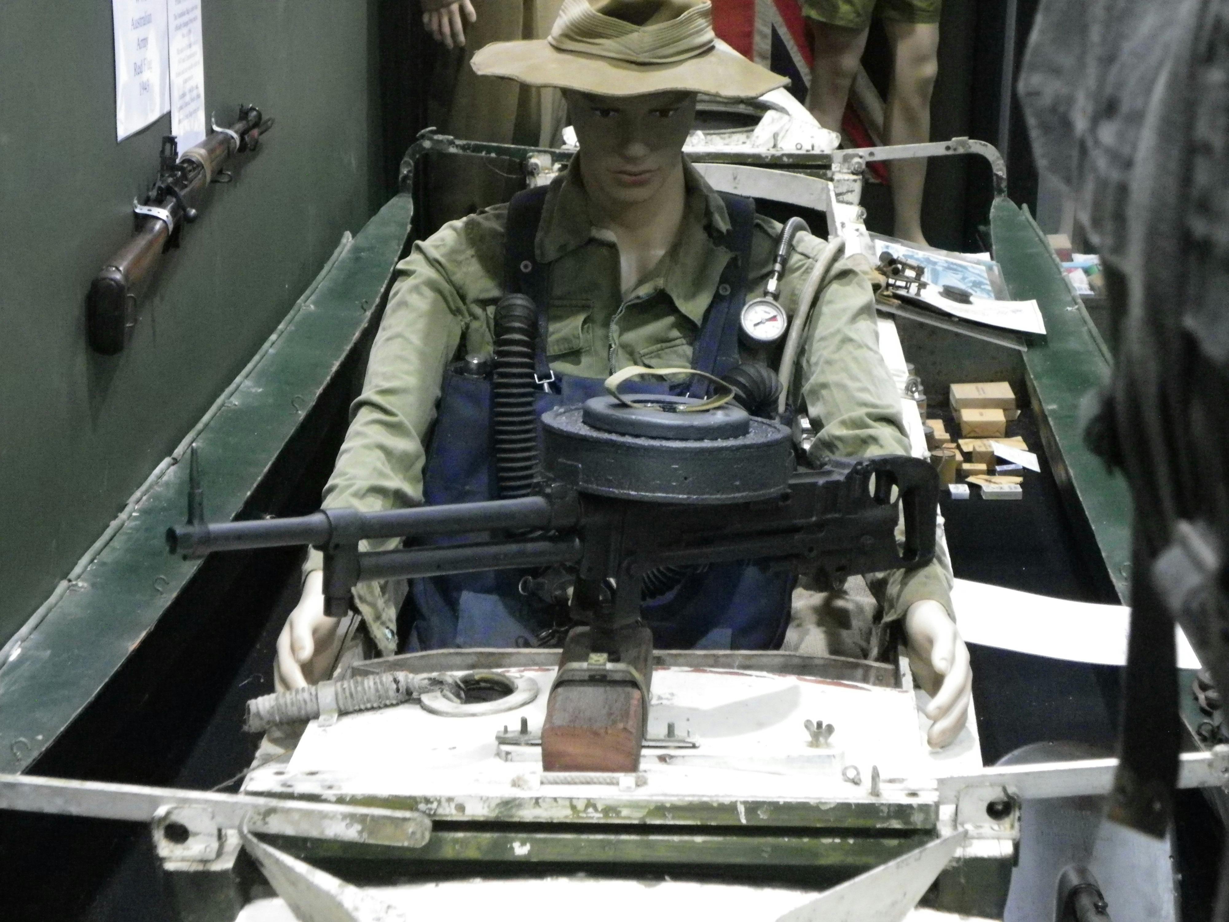 machine gun