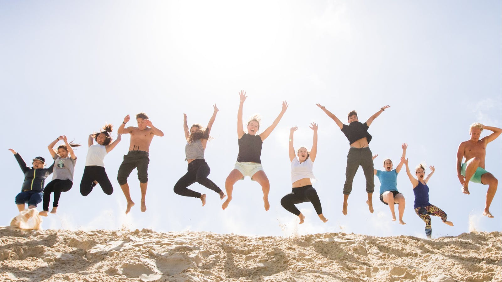 Jump at Henty Dunes