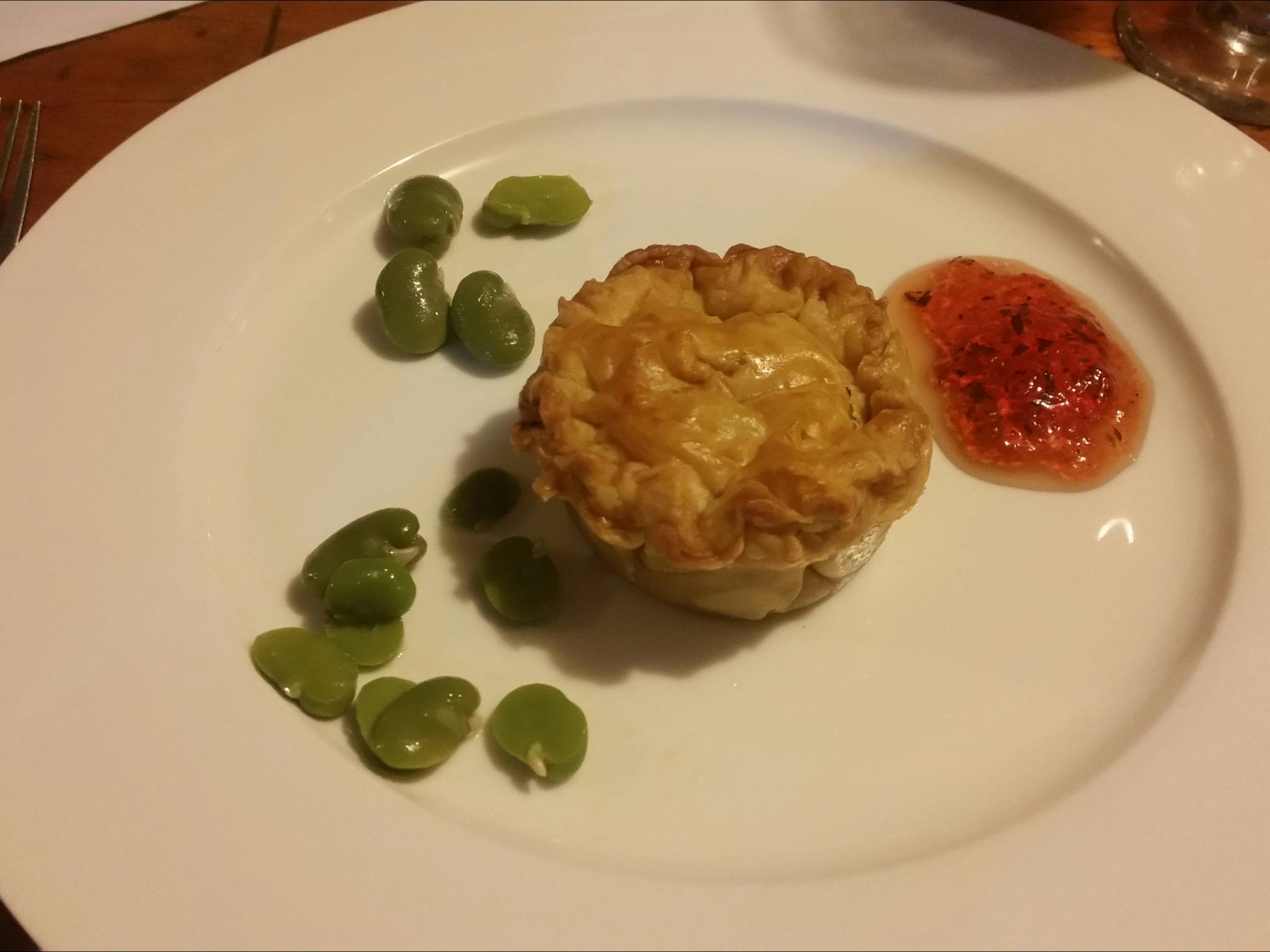 Gourmet food on the horse trek