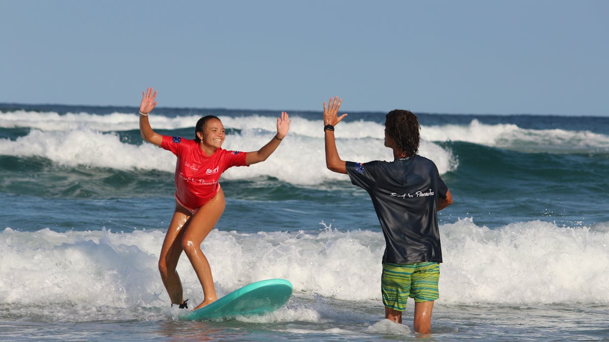 surfing Gold Coast