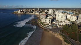 Ariel view from North Cronulla