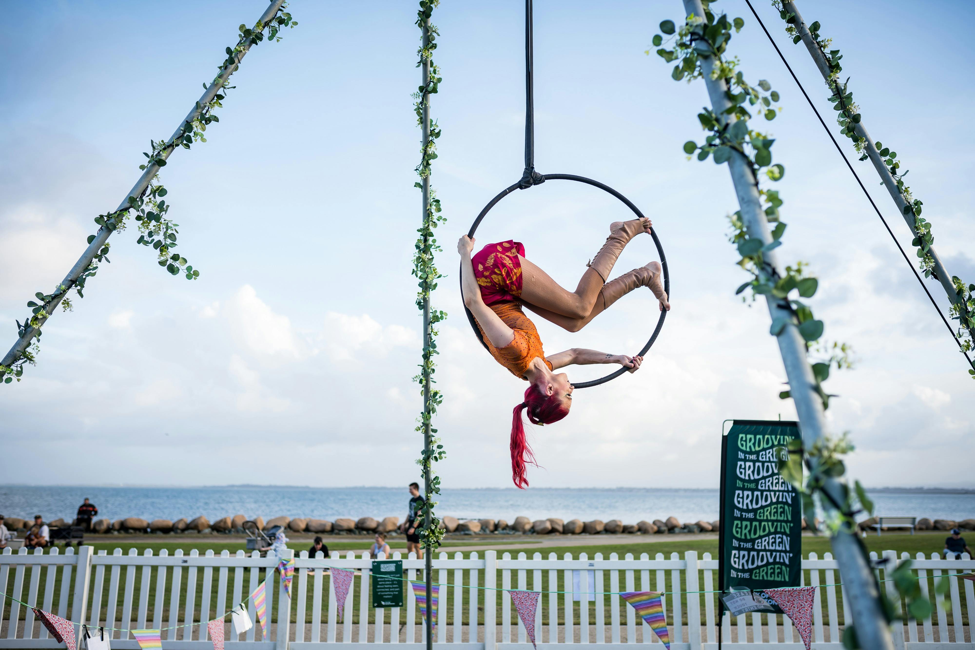 Groovin' in the Green, Family event, kids activity, food trucks, community event, licenced bar,music