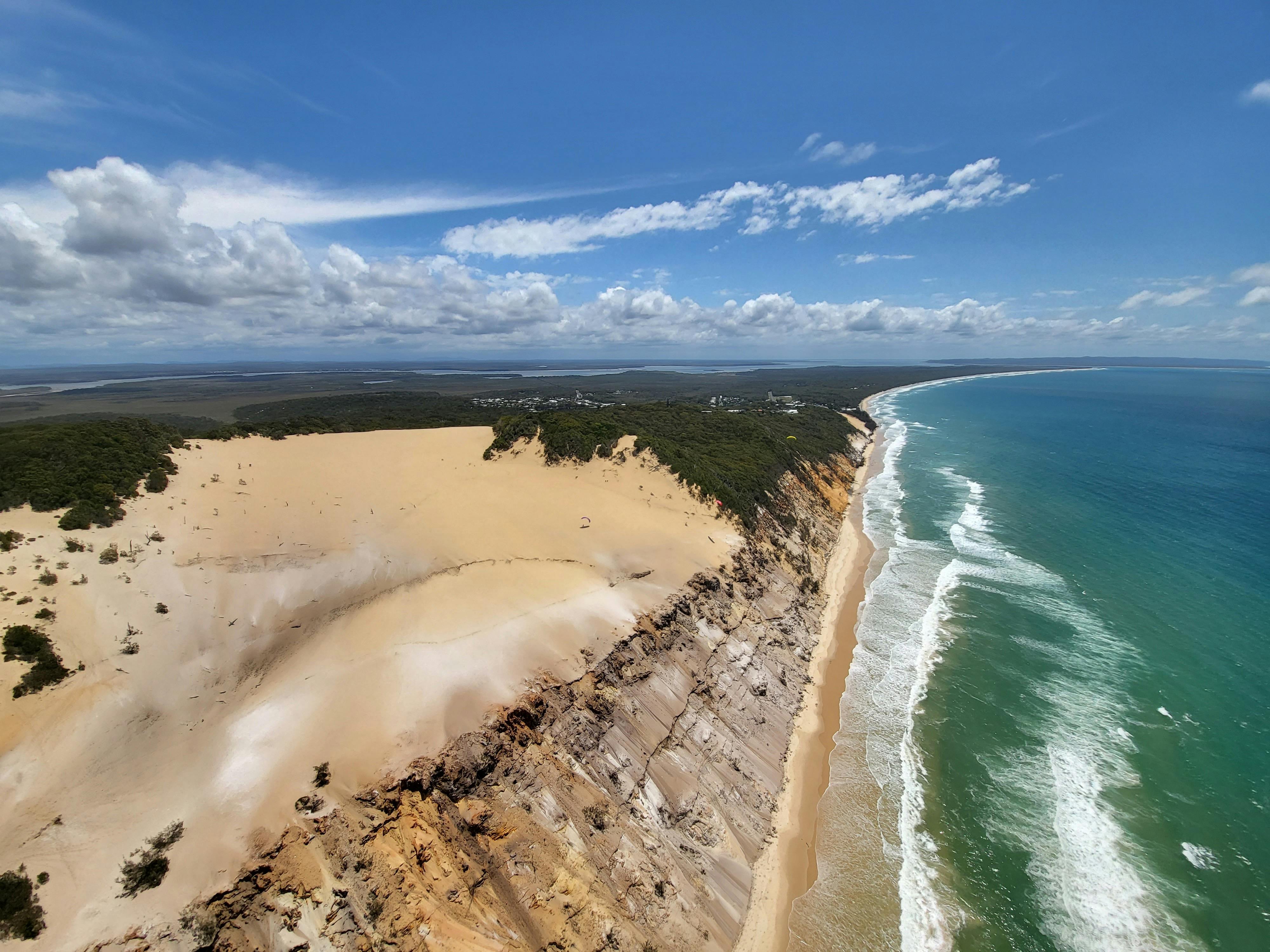 The Carlo Sandblow from a paraglider's perspective