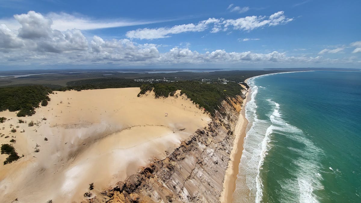 The Carlo Sandblow from a paraglider's perspective