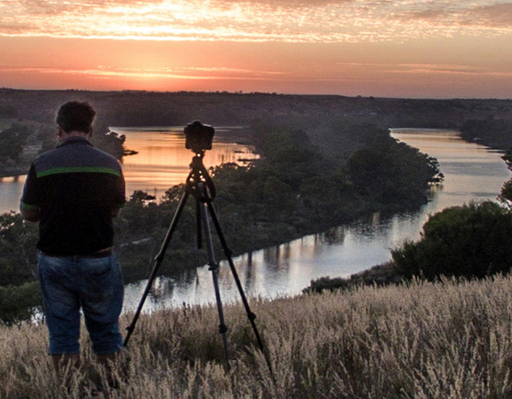 River Murray Dark Sky photography set up