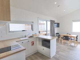 Beautifully designed and appointed.  Fabulous view over Guichen Bay
