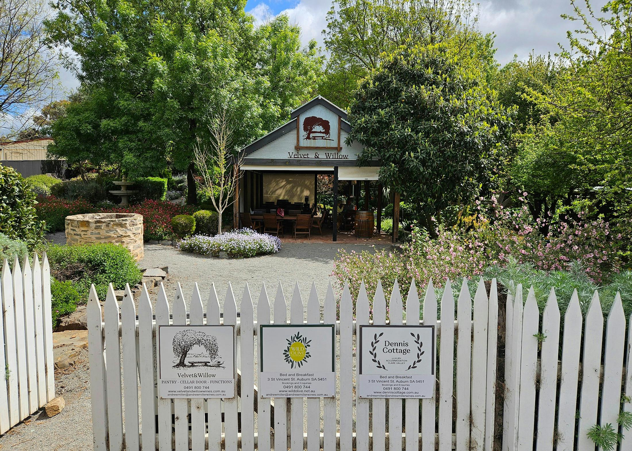The Pavilion is a great space for functions and just enjoying a wine.