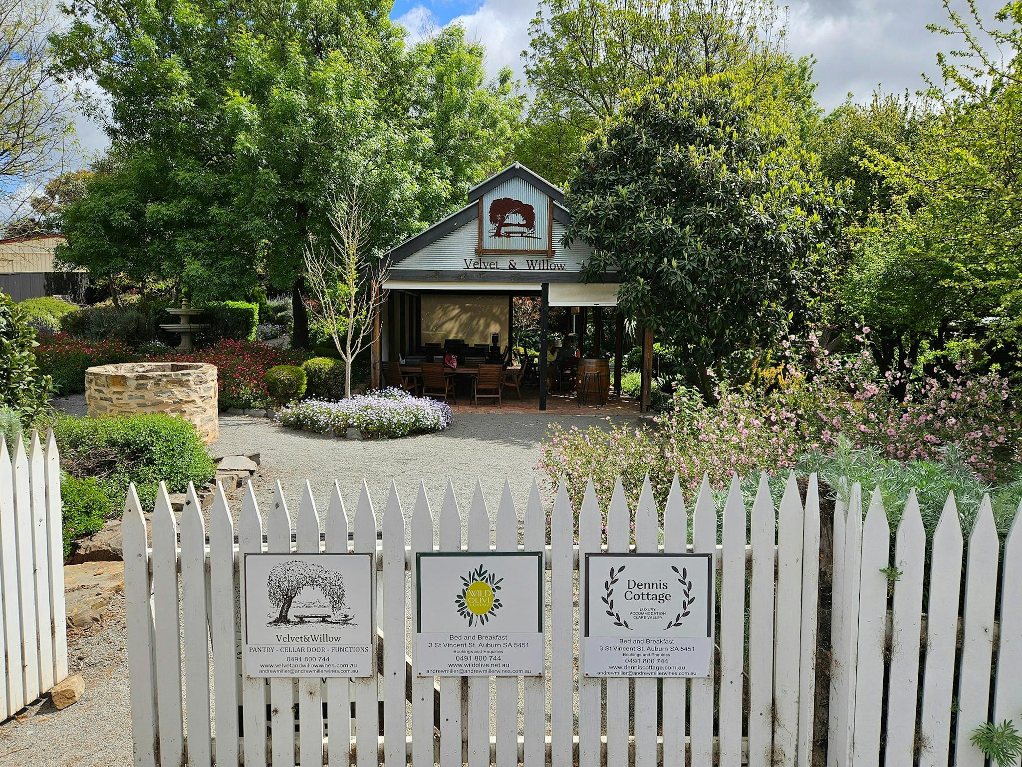 The Pavilion is a great space for functions and just enjoying a wine.