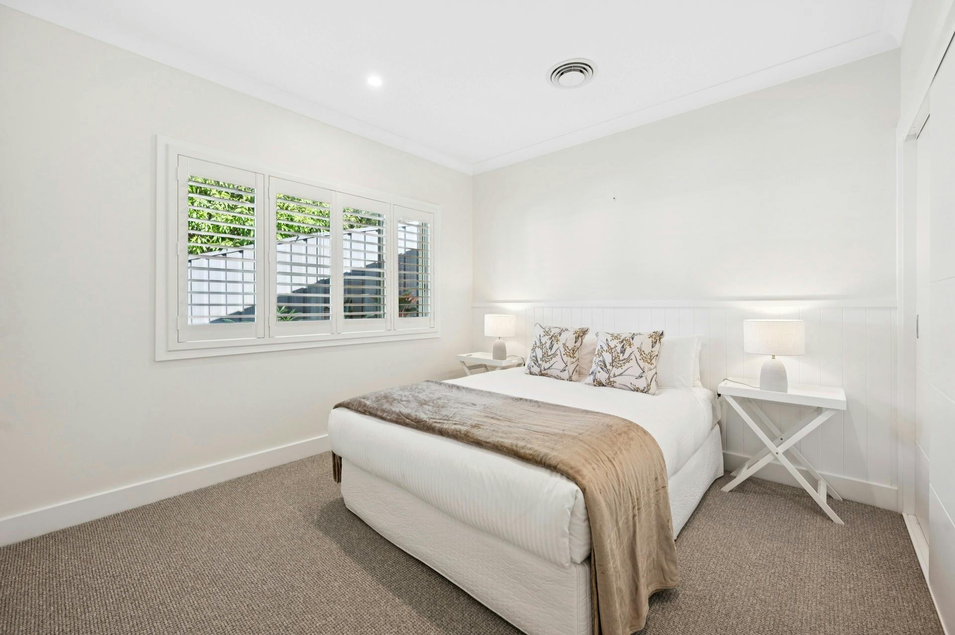 Airy and Bright Bedroom