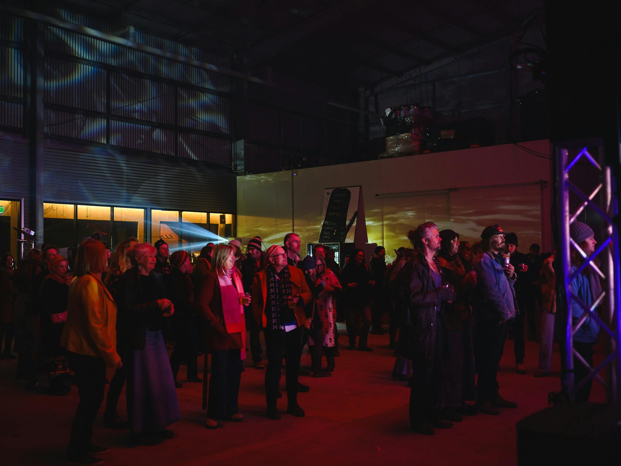 Deep in the Weeds 2025 audience in the brewery